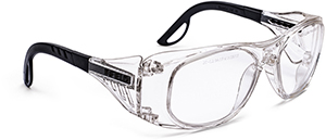 Safety goggle plastic transparent clear from Infield 58-17