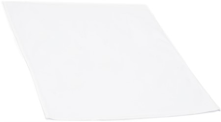 Microfibre cloth optilux 20 x 20 cm White SEWN EDGE