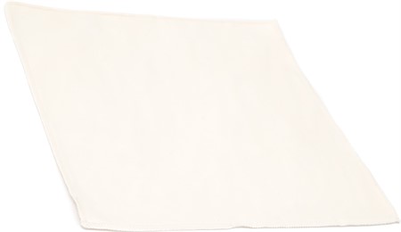 Microfibre cloth optilux 20 x 20 cm Ivory SEWN EDGE
