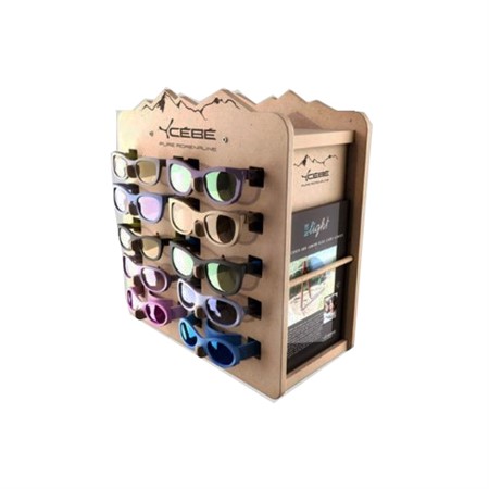 Cebé Countertop display for 20 Junior Sunglasses