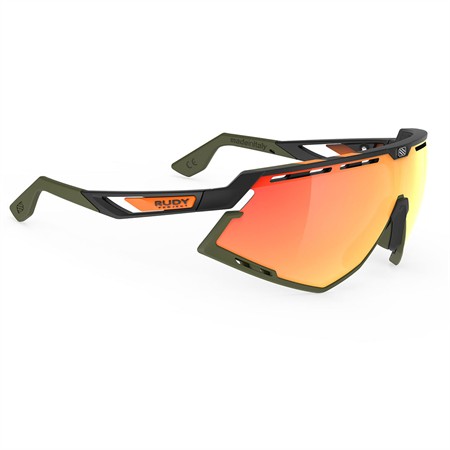 DEFENDER SP524006-0020 BLACK MATTE/OLIVE ORANGE STRIPES MULTILASER ORA