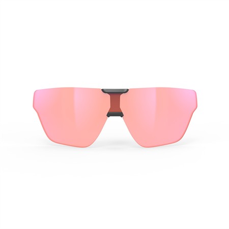 SUN CLIP NO CODE SLIM BLACK - RACING RED cat 2