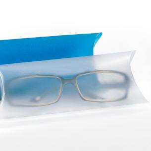 Spectacle PP-case, small, transparent