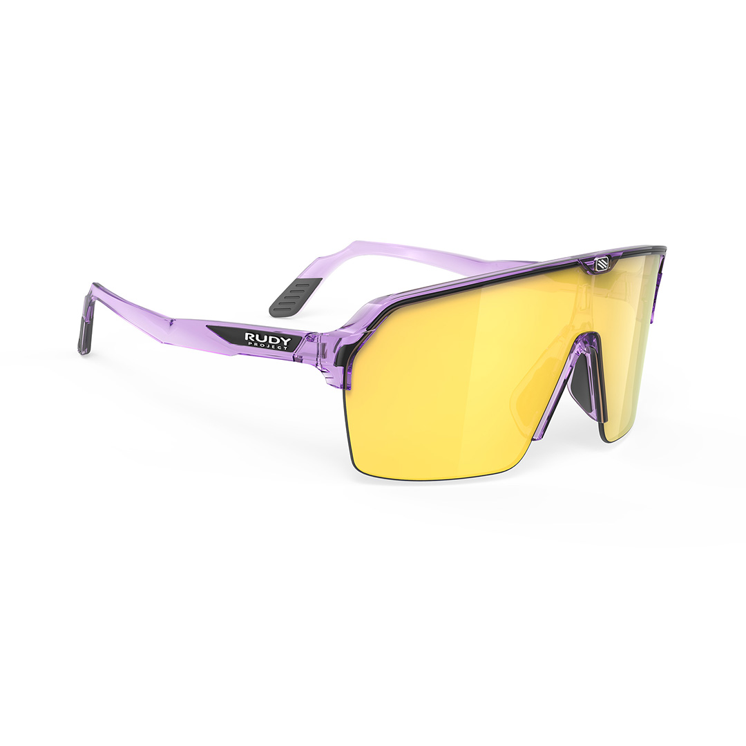 Rudy Project Spinshield Air Sonnenbrille – Crystal Ash Mit Orangem Multilaser